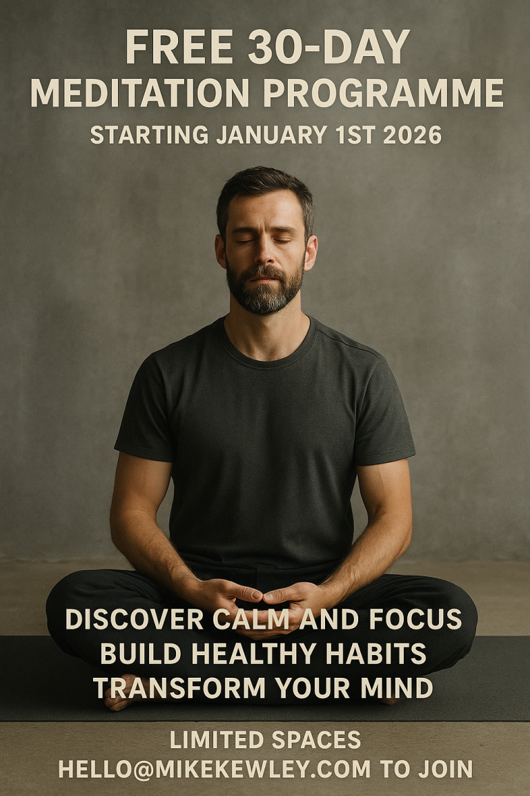 FREE 30-Day Meditation Programme (Starting January 1st 2026) – Mike Kewley